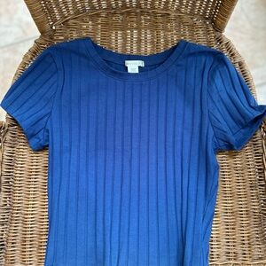 Bozzolo Navy Short Sleeve Tee